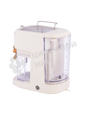 Кофеварка рожковая Maunfeld MF-737BG PRO бежевый, исп. кофе - молотый, 1.5 л, 1250 Вт, 15 бар