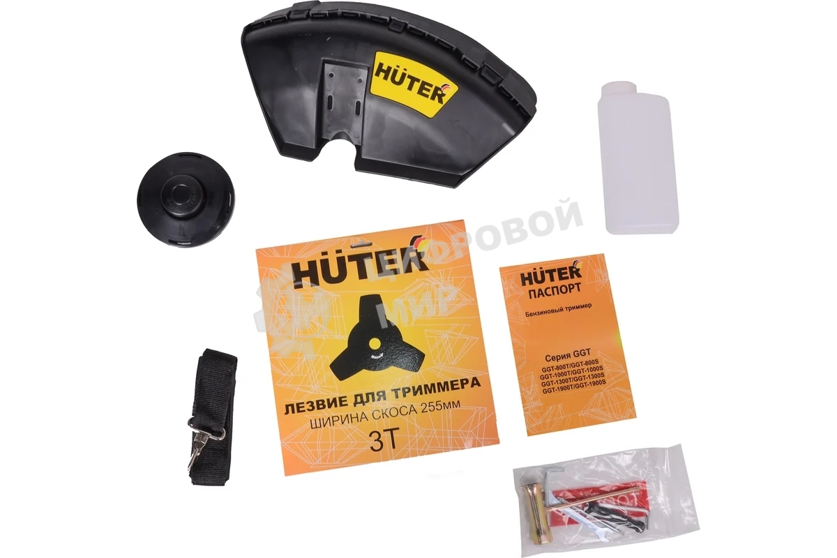 Триммер бензиновый Huter GGT-1300T 1300Вт 1.74л.с. реж.эл.:леска (упак.:2 коробки)