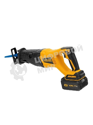 Пила сабельная аккумуляторная бесщет Denzel BRC-120, 18В Li-Ion