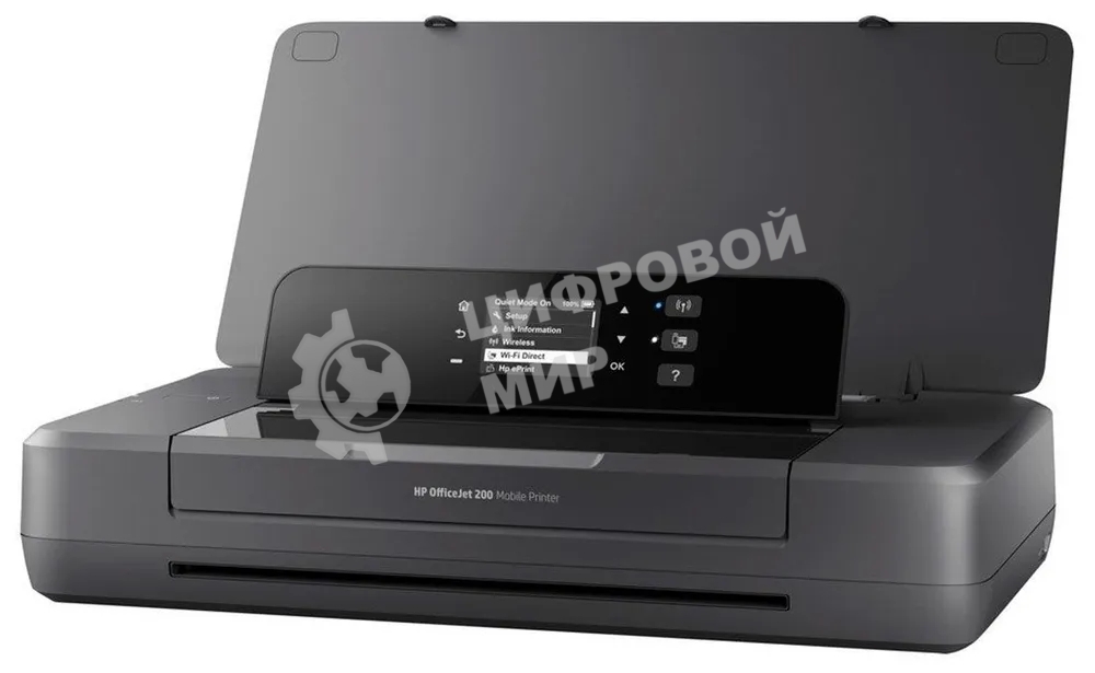 Принтер струйный HP OfficeJet 200 (CZ993A#BHC), A4, цветной, печ. до 10 стр/мин. (ч/б) до 7 стр/мин. (цвет), 1200 x 1200 dpi (ч/б) 1200 x 4800 dpi (цвет), USB, Wi-Fi, Air Print, Mopria