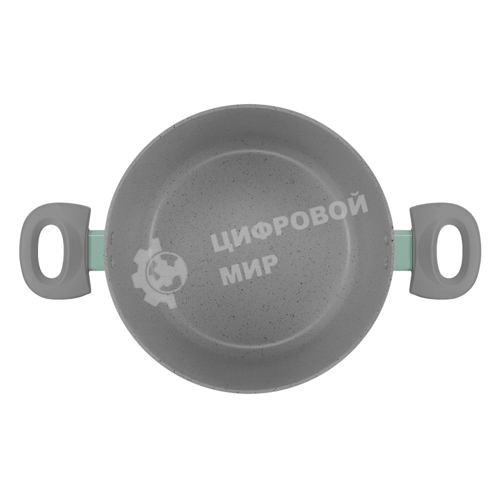 Кастрюля Maunfeld HELGA MCS57FA05FS из кованого алюминия со стеклянной крышкой, 24 см, 5,7 л.