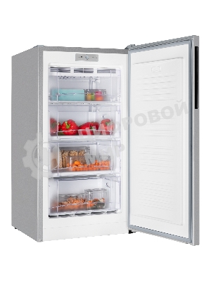 Морозильная камера Nordfrost DF 261 SAP, серебристый, 139л, 3 ящика