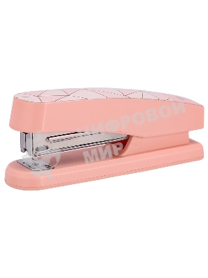 Степлер Deli E0402F Macaron 24/6 26/6 (25 листов), ассорти, закрытый/открытый, коробка