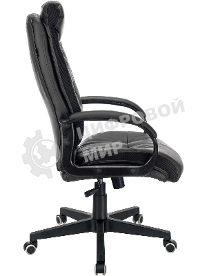 Кресло Бюрократ CH-824B/LBLACK черный, экокожа
