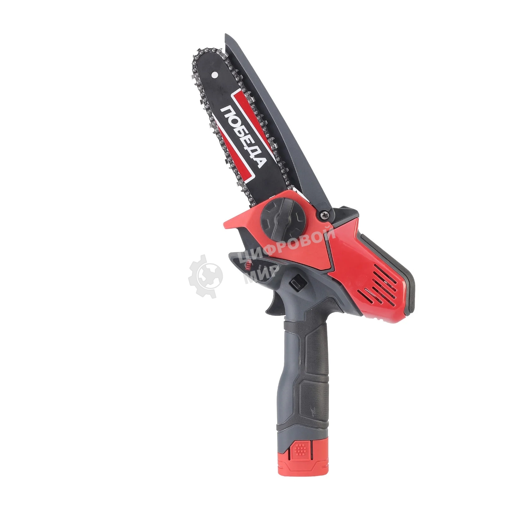 Пила цепная аккумуляторная ПОБЕДА ПА 160 14,4В, с 1 акб 1,5Ач и зу, 6
