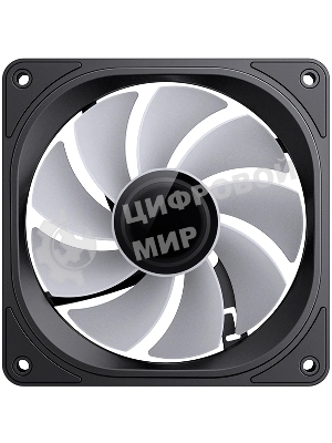 Вентилятор для корпуса JONSBO FR-606BR Reverse (120x120x25мм, 4-pin PWM, ARGb, 35.99CFM, 26.5dBA, 1500RPM, черный)