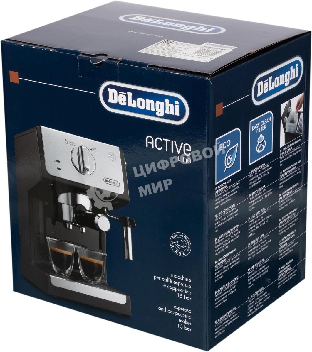 Кофеваркa DeLonghi ECP33.21.BK