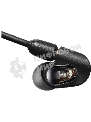 Проводные наушники Audio-Technica ATH-E50 черный, вкладыши