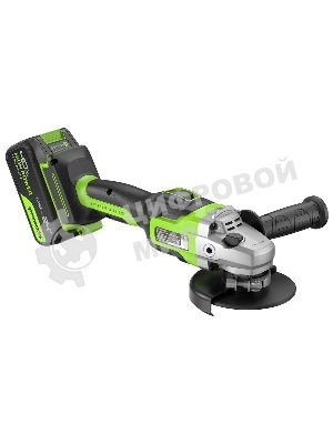 Углошлифовальная машина Greenworks GD24AG 754Вт 10500об/мин рез.шпин.:M14 d=125мм (3200207CUB)