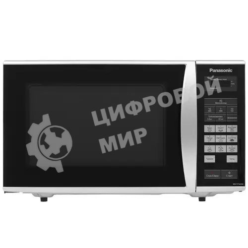 Микроволновая печь Panasonic NN-ST342MZPE серебристый, 25 л, 800 Вт, переключатели - сенсор