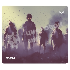 Игровой коврик для мыши (230 х 200 х 2 мм, ткань, резина) SVEN MP-G02S Zombie