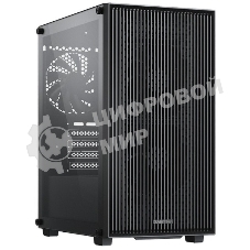 Компьютерный корпус XASTRA A307M 3BK Black mATX/Mesh/tempered glass/3x120мм PWM FC black fans/A307M-3FC12BK