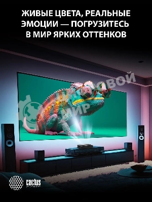 Проектор Cactus CS-U1.SG DLP 27200Lm (3840x2160) 800000:1 ресурс лампы:25000часов 2xUSB typeA 2xHDMI 9.7кг