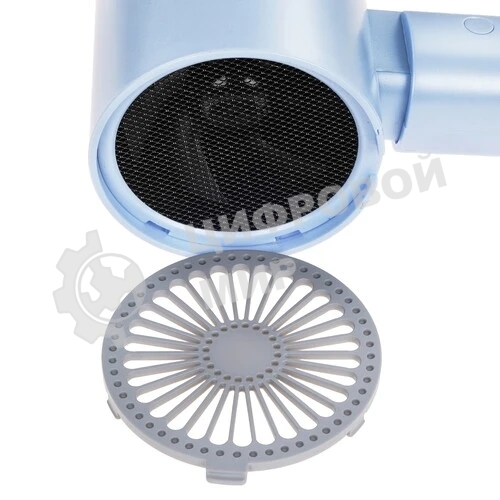 Фен Centek CT-2203 синий, 1600 Вт, компактный, ионизация