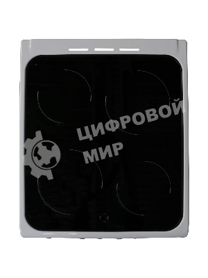 Плита электрическая De Luxe 506004.14ES белый, конфорок 4 шт, духовка 54 л, 50 см x 87 см x 60 см