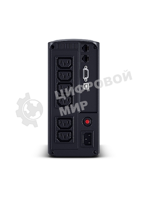 Источник бесперебойного питания UPS CyberPower VP700EILCD Line-Interactive 700VA/390W USB/RS-232/RJ11/45 (6 IEC С13)