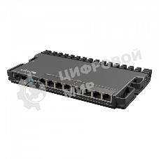 Маршрутизатор Mikrotik RB5009UPr+S+IN,7х 1G RJ45, 2.5G RJ45, 10G SFP+, 1xPoE in, 7x PoE out