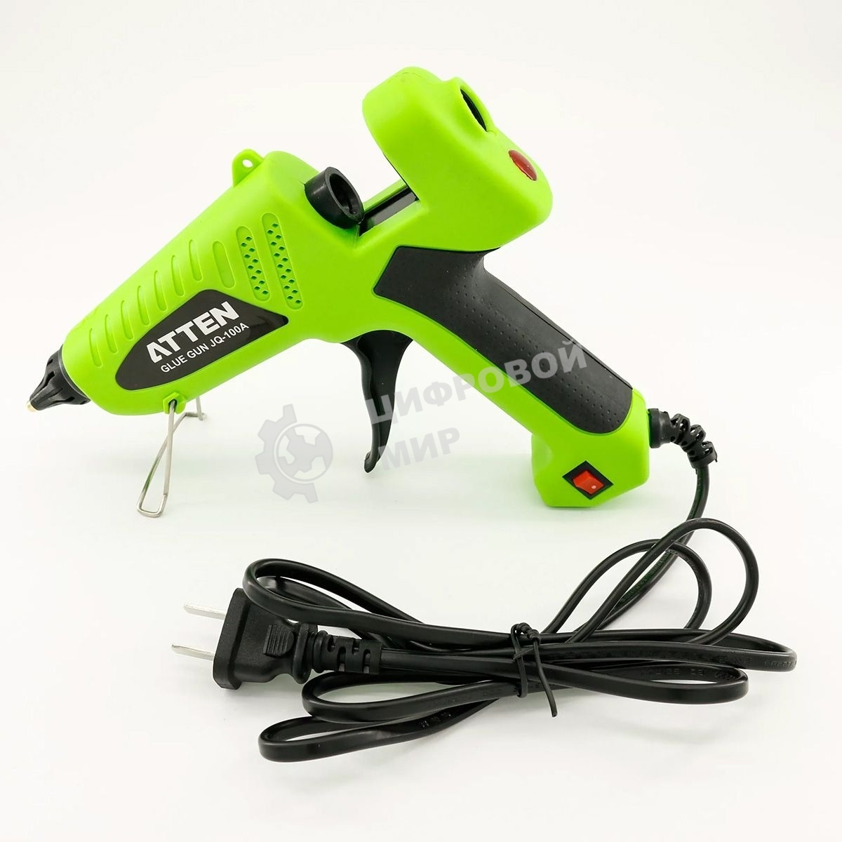 Клеевой пистолет JQ-100A 100 Вт, 110-240 В, 200℃, 11мм стержни 
