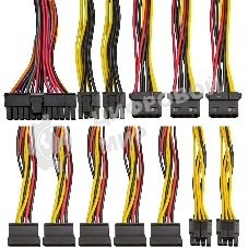 Блок питания ExeGate 850NPX (EX292244RUS-PC), 850W, (ATX, PC, 12cm fan, 24pin, 2x(4+4)pin, 2xPCI-E, 5xSATA, 3xIDE, черный, кабель 220V в комплекте 1,8м)