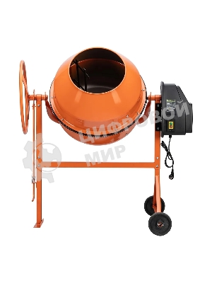 Бетоносмеситель Сибртех БСН-180П 700 Вт, 180 л, полиамидный венец, 23 об/мин