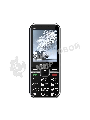 Мобильный телефон Maxvi P18i черный