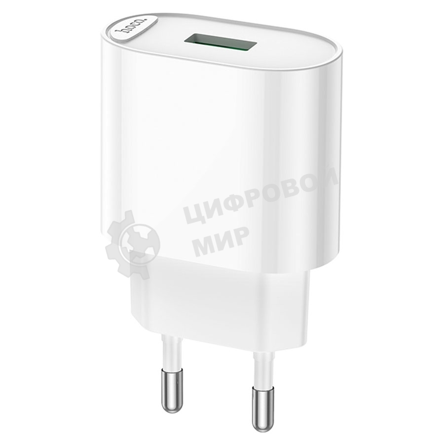 Блок питания (сетевой адаптер) HOCO C109A Fighter, QC3.0, 18W, белый