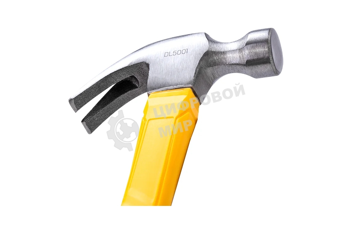 Молоток-гвоздодер Deli DL5001 250 гр Фибергласовая рукоять