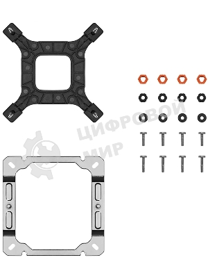 Устройство охлаждения(кулер) Deepcool AK400 Digital SE Wh ARGb Soc-AM5/AM4/1200/1700/1851 белый 4-pin 19-28dB Al+Cu LCD 220W 812gr Ret (R-AK400-WHADMN-GJD)