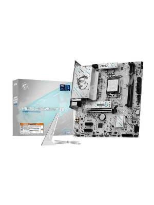Материнская плата MSI H810M GAMING WIFI6E, LGA1851, Intel H810, 2xDDR5, 4xSATA, 1xM.2, 1xPCIe 5.0 x16, 2xPCIe 3.0 x1, 1xDP, 1xHDMI, 1x5Gb LAN, Wi-Fi 6E, Bluetooth 5.3, 1xUSB-C 20Gbps, 2xUSB-A 5Gbps, 4xUSB-A 2.0, 3x3.5 мм, 7.1, mATX