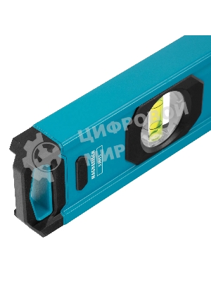 Уровень Gross 33653 алюминиевый, магнит., фрезерованный, 3 глазка, 0,5 мм/м, 1000 мм