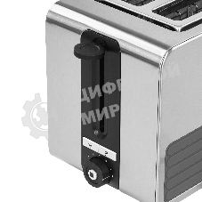 Тостер Bosch TAT7S25 серебристый, 1050 Вт, 2 слота