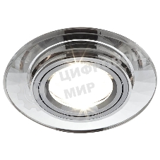 Встраиваемый точечный светильник Ambrella Light 8160 CL хром MR16 D95 mm