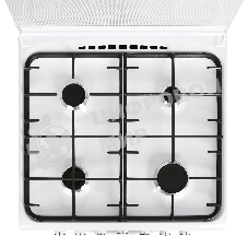 Плита комбинированная Gefest ПГЭ 5302-03 0052 белый, конфорок 4 шт, духовка 55 л, 50 см x 85 см x 58.5 см