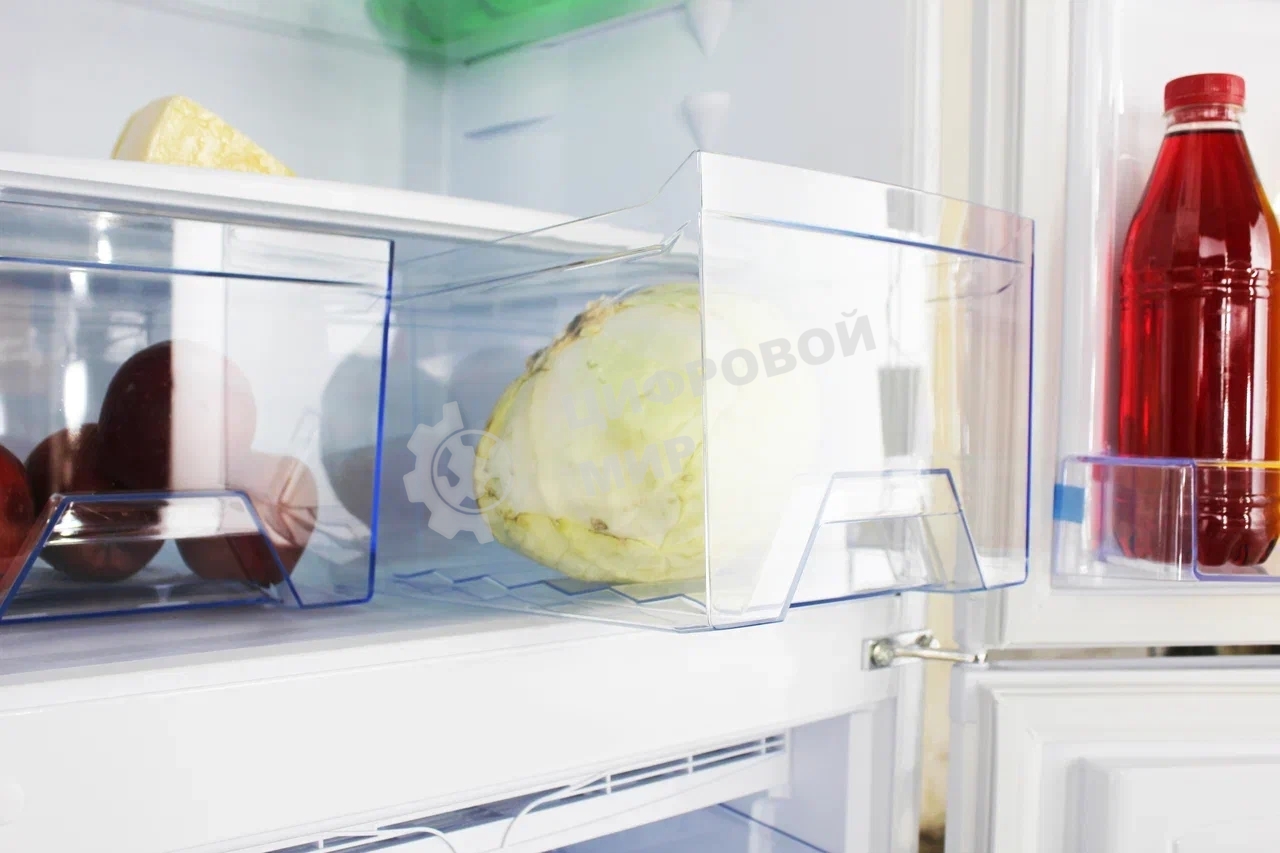 Холодильник DON R-290 NG нерж сталь двухкамерный 209/101л морозилка снизу