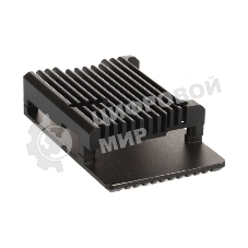 Компьютерный корпус Qumo Aluminum case without fan, Raspberry Pi 4, black(RS006)