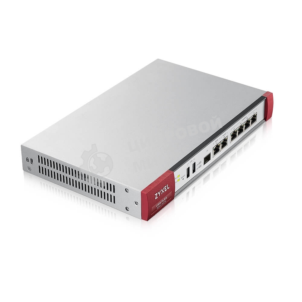 Межсетевой экран Zyxel USG FLEX 200HP, Rack, 1xRJ-45: 1/2.5G (LAN/WAN), 1xRJ-45: 1/2.5G PoE+ (LAN/WAN), 6xRJ-45: 1G (LAN/WAN), 1xUSB3.0 **