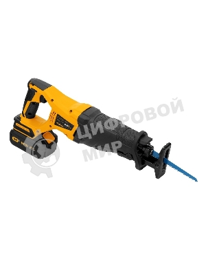 Пила сабельная аккумуляторная бесщет Denzel BRC-120, 18В Li-Ion