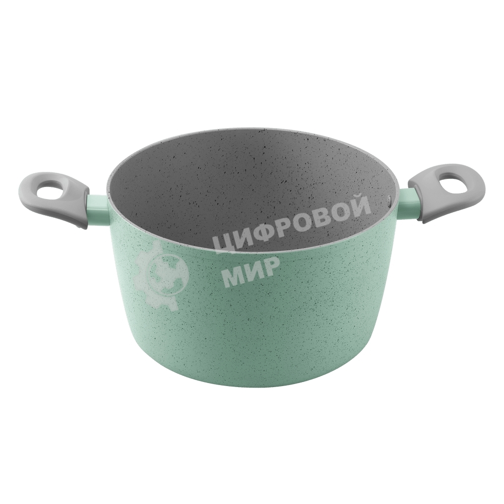 Кастрюля Maunfeld HELGA MCS57FA05FS из кованого алюминия со стеклянной крышкой, 24 см, 5,7 л.