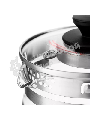 Чайник электрический Kitfort KT-6119 1.7л. 2200Вт прозрачный (корпус: стекло)