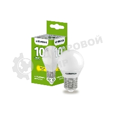 Лампа светодиодная GENERICA LL-G45-10-230-30-E27-G G45 10 Вт шар 3000К E27 230В