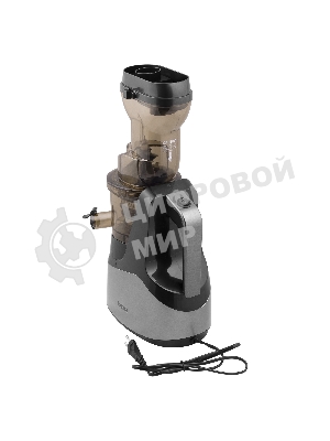 Соковыжималка BBK JCS103 черный/серый, шнековая вертикальная, 420 Вт, 1000 мл, механическое