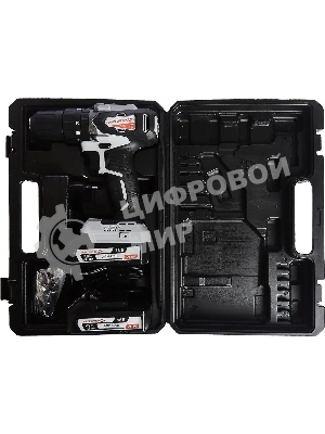 Дрель-шуруповерт ИНТЕРСКОЛ ДАУ-13/18В, 18 В, 0 Ач, 60 Нм, бесщеточный, ударный