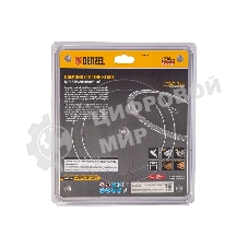 Диск алмазный отрезной Denzel 230 х 22,2 мм, сплошной, супертонкий, горячий пресс, мокрое резание