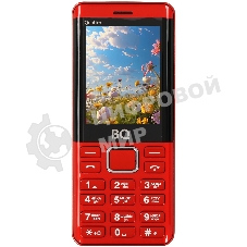 Мобильный телефон BQ 2453 Quattro красный