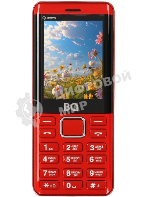 Мобильный телефон BQ 2453 Quattro красный