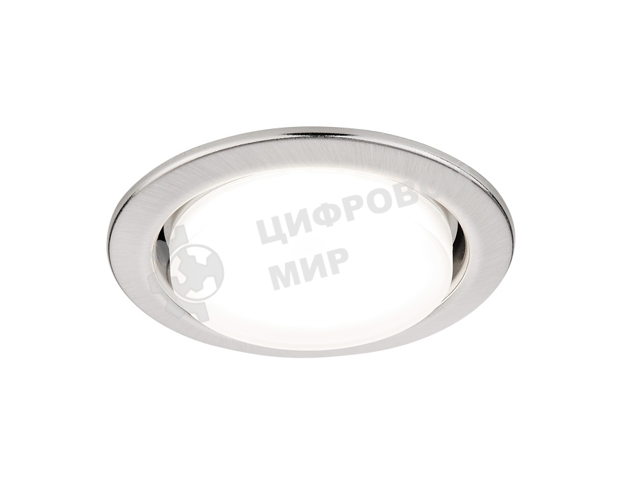 Встраиваемый точечный светильник Ambrella light G101 SS сатин серебро GX53