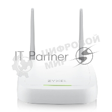 Точка доступа ZyXEL NebulaFlex NWA30BE, Wi-Fi 7, 5012 Мбит/с, 1xRJ45, белый