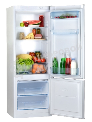 Холодильник Pozis RK-102 серебристый металлик двухкамерный 188/57 л морозилка снизу