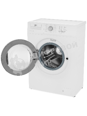Стиральная машина Beko WRS 54P1 BSW белый, загрузка фронтальная 5 кг, 800 об/мин, класс: A-10%