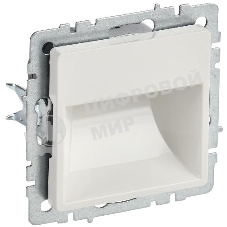 Подсветка светодиодная встраиваемая IEK BRITE ПЛ20-БрБ (BR-FL20-K01) белый